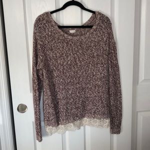 Knit sweater